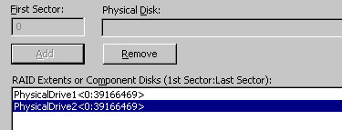 Choose the original disks in the correct order