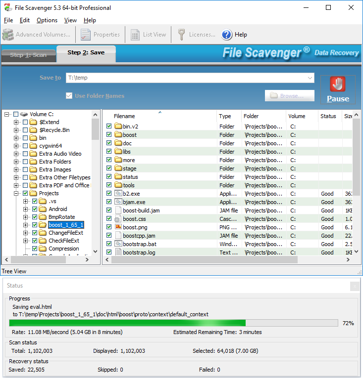 quetek file scavenger 4.2 24