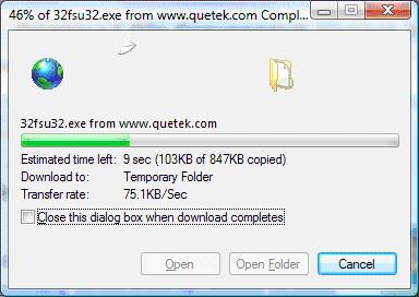Download in progress.